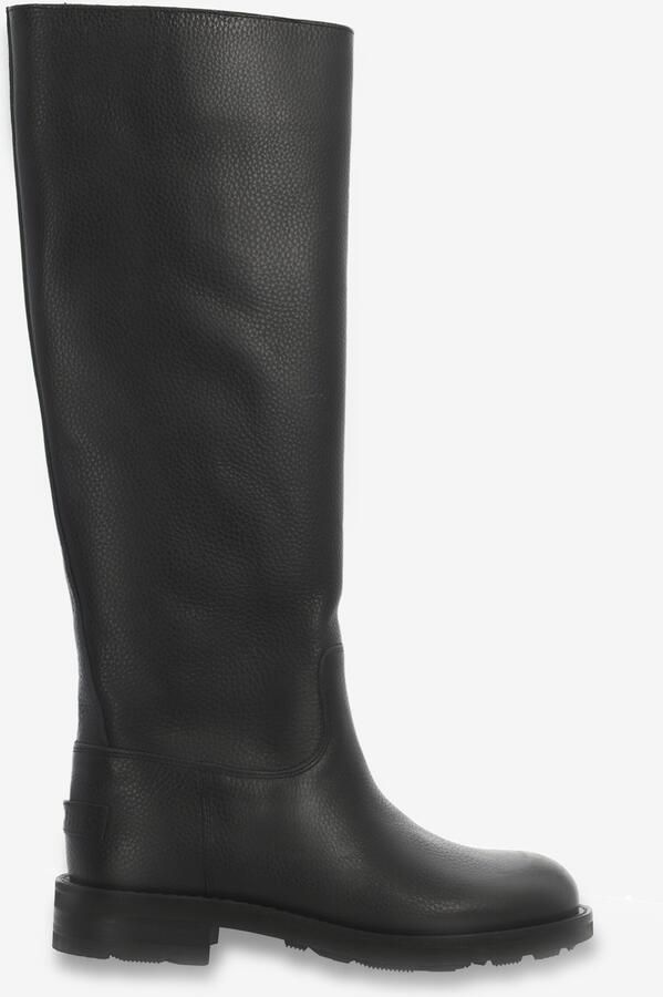 SHABBIES Hoge Laarzen Dames Alyd High Boot Maat: 37 Materiaal: Leer Kleur: Zwart - Foto 6