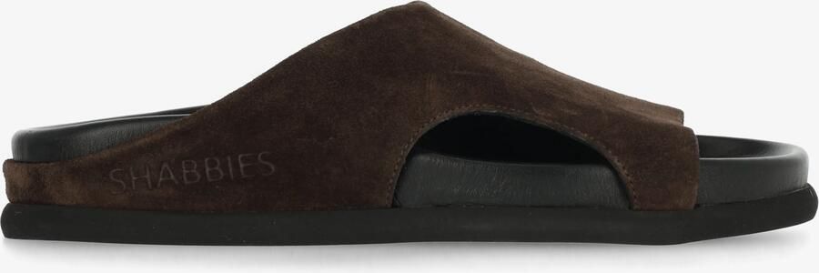 Shabbies Amsterdam Shabbies Inga Close Slippers Dames Bruin - Foto 6