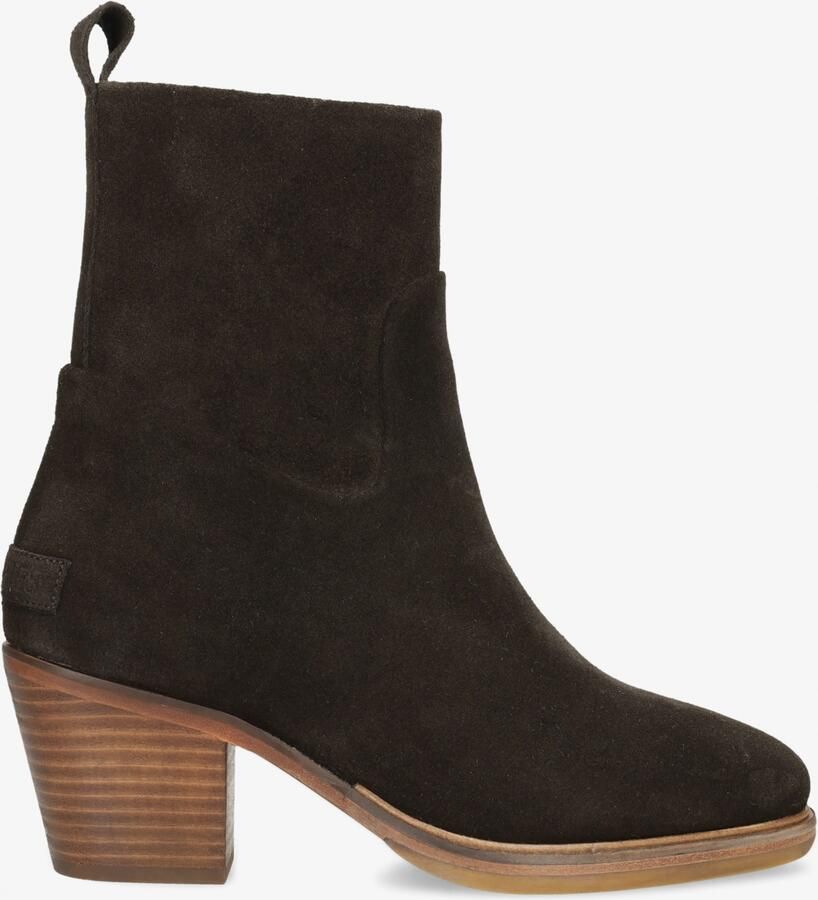 Shabbies Amsterdam JOAN ANKIE Ankle boot Suede Dark Brown
