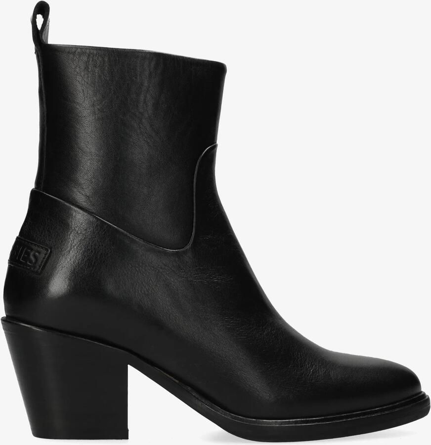 Shabbies Amsterdam Enkellaarzen Julie Ankie Black Dames Laarzen