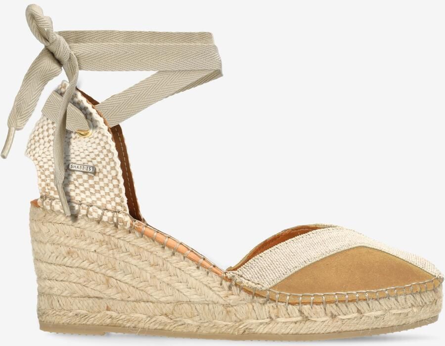 Shabbies Amsterdam Shabbies Kaila Ki Seven Espadrilles Zomer Schoenen Dames Beige - Foto 4