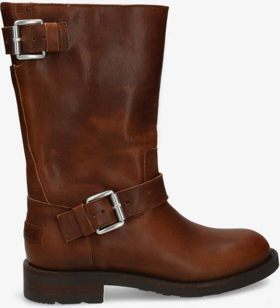 Shabbies Amsterdam Laars Alyd Mia Cognac Dames Laarzen