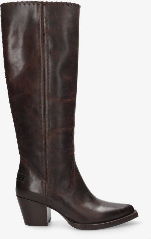 Shabbies Amsterdam Boot Jaymie Tuba Donker Brown Dames Laarzen - Foto 2