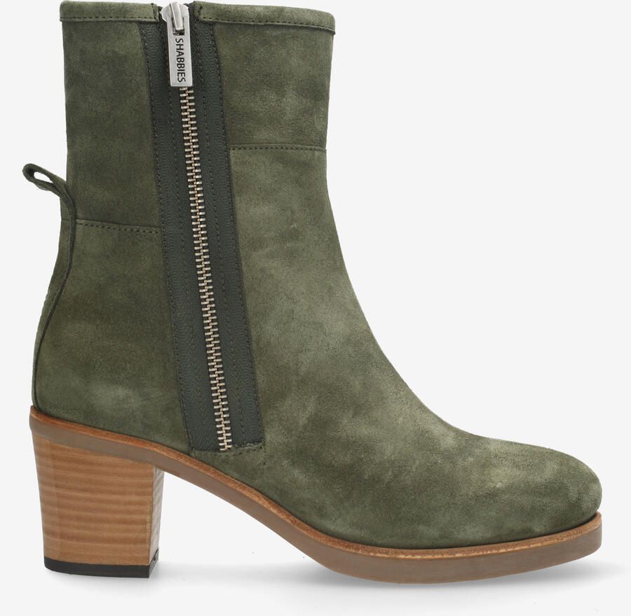 Shabbies Amsterdam Enkellaarzen Lieve Zita Olive Dames Laarzen - Foto 2