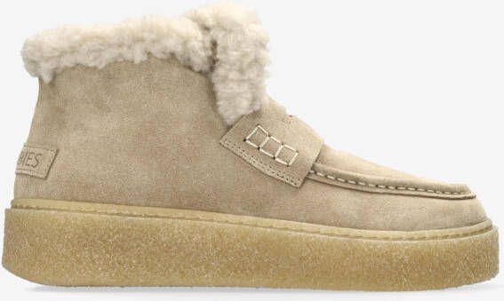 SHABBIES Enkelboots Dames Senna Anna Maat: 41 Materiaal: Suède Kleur: Beige - Foto 3