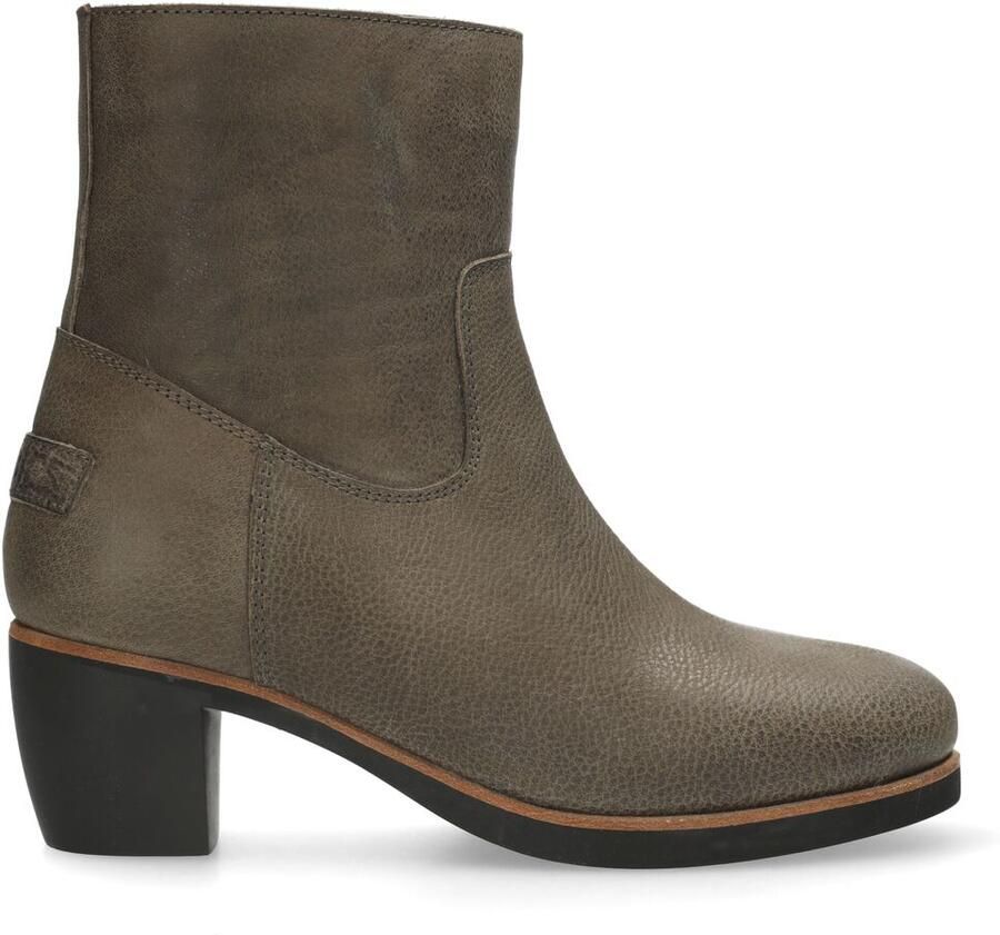 Shabbies Amsterdam Enkellaarzen Lucie Ankie Grey Dames Laarzen