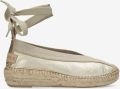 SHABBIES Espadrilles Dames Palma Suède Goud - Goud