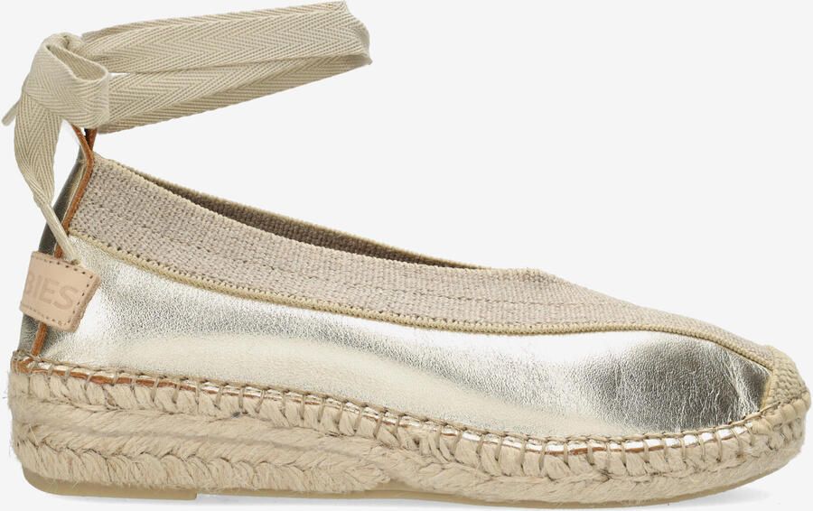 Shabbies Amsterdam Espadrille Palma Kimono Champagne - Foto 3