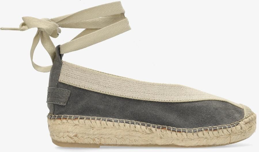 Shabbies Amsterdam Palma Kimono suède Donkergrijs