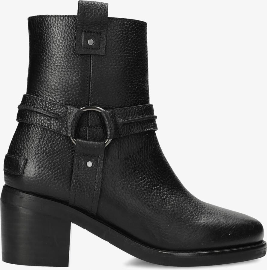 Shabbies Amsterdam PARKER BIKA boot mid leather Black