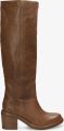 Shabbies Amsterdam Puk Tuba boot kortere schacht Leer Cognac - Cognac