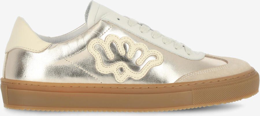 Shabbies Amsterdam Rabia Yana Suède Goud Beige