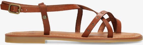 Shabbies Amsterdam Sandalen Angel Carly Cognac