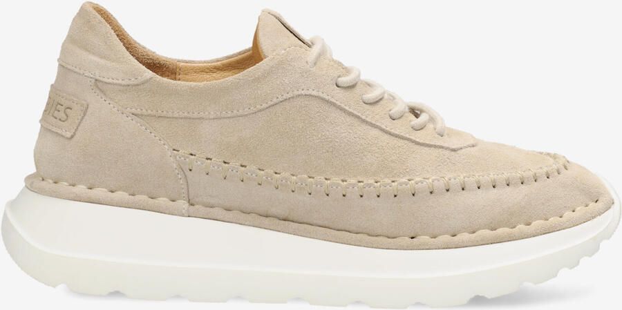 Shabbies Amsterdam Dames Sneakers Shabbies Santi Run Beige