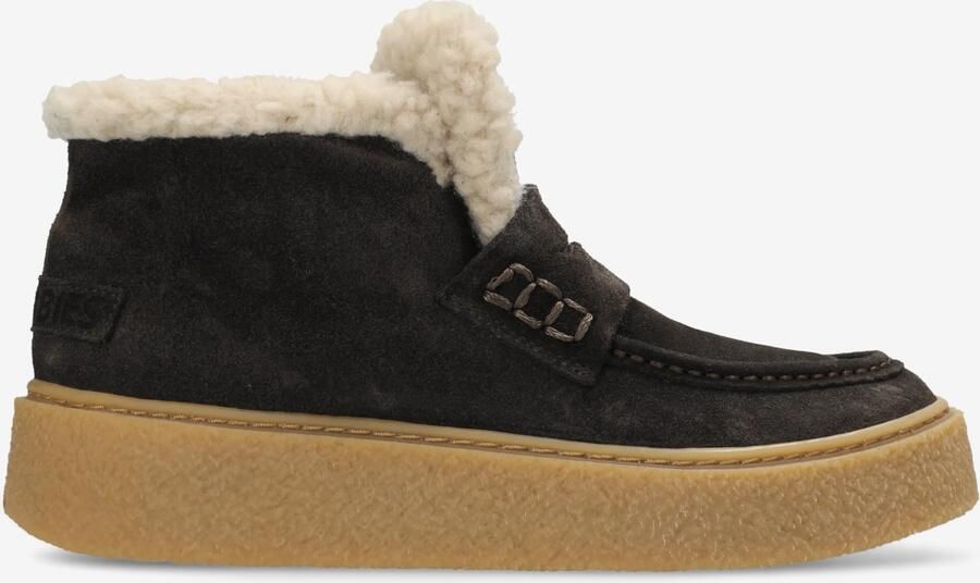 Shabbies Amsterdam SENNA ANNA Ankle boot suede Dark Brown - Foto 2