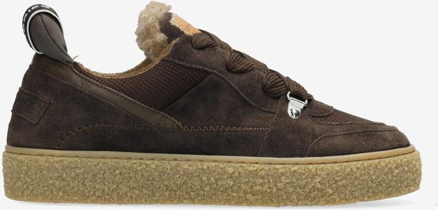 Shabbies Amsterdam Sneaker Chewy Unna Donker Brown