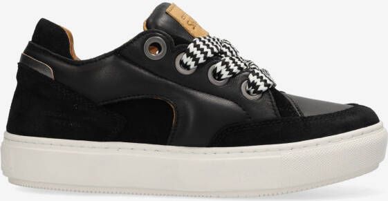 Shabbies Amsterdam Sneaker Ragy Chunky Zwart