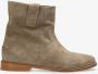 Shabbies Amsterdam Dames Enkellaars Shabbies Wendy Ankle Light Brown Taupe - Thumbnail 3