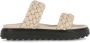 Shabbies Amsterdam Shabbies 170020277~~~~~~~~~~~~~~~~~~~~~ Dames slippers Wit beige - Thumbnail 3