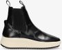 Shabbies Amsterdam 102020150 Sneakers Zwart - Thumbnail 2