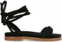 SHABBIES Dames 170020161 Maat: 36 Materiaal: Suède Kleur: Zwart - Thumbnail 3