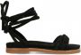 Shabbies Amsterdam Shabbies 170020161 Sandalen Dames Zwart - Thumbnail 3