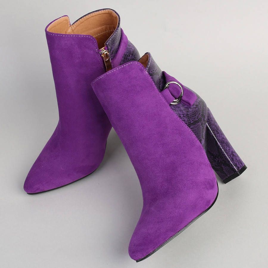 Paarse Dames Laarzen online kopen? Vergelijk op Schoenen.nl