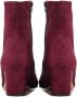 LINA LOCCHI Enkellaarsjes Dames L1101 Sue Maat: 37 Materiaal: Suède Kleur: Rood - Thumbnail 7
