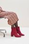 LINA LOCCHI Enkellaarsjes Dames L1101 Sue Maat: 37 Materiaal: Suède Kleur: Rood - Thumbnail 10