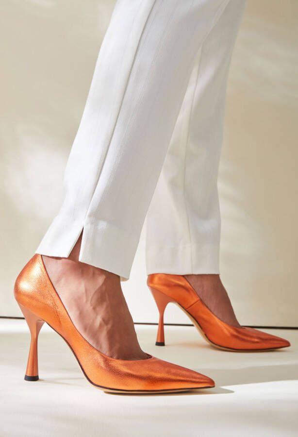 Lina Locchi Dames Leren Pumps