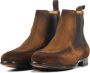 Magnanni Chelsea boots Heren Boots Laarzen Herenschoenen Suède 25149 Bruin - Thumbnail 2