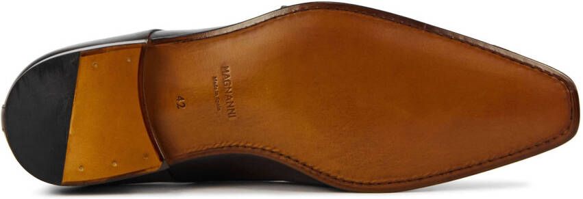 Magnanni Heren Leren Gespschoenen