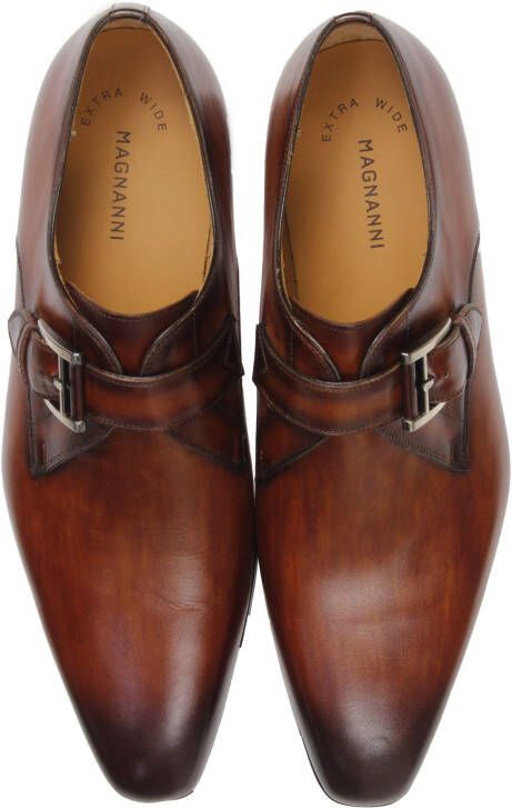 Magnanni Heren Leren Gespschoenen