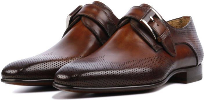 Magnanni Heren Leren Gespschoenen