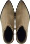 Bruin Tinten Romee Rock Enkellaarsjes Enkelboots met rits Dames Taupe - Thumbnail 11