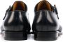 SANTONI Nette Schoenen Heren 13179 Maat: 39 5 Materiaal: Leer Kleur: Zwart - Thumbnail 4