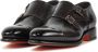 SANTONI Nette Schoenen Heren Carter 11652 Maat: 7 5 Materiaal: Leer Kleur: Zwart - Thumbnail 3