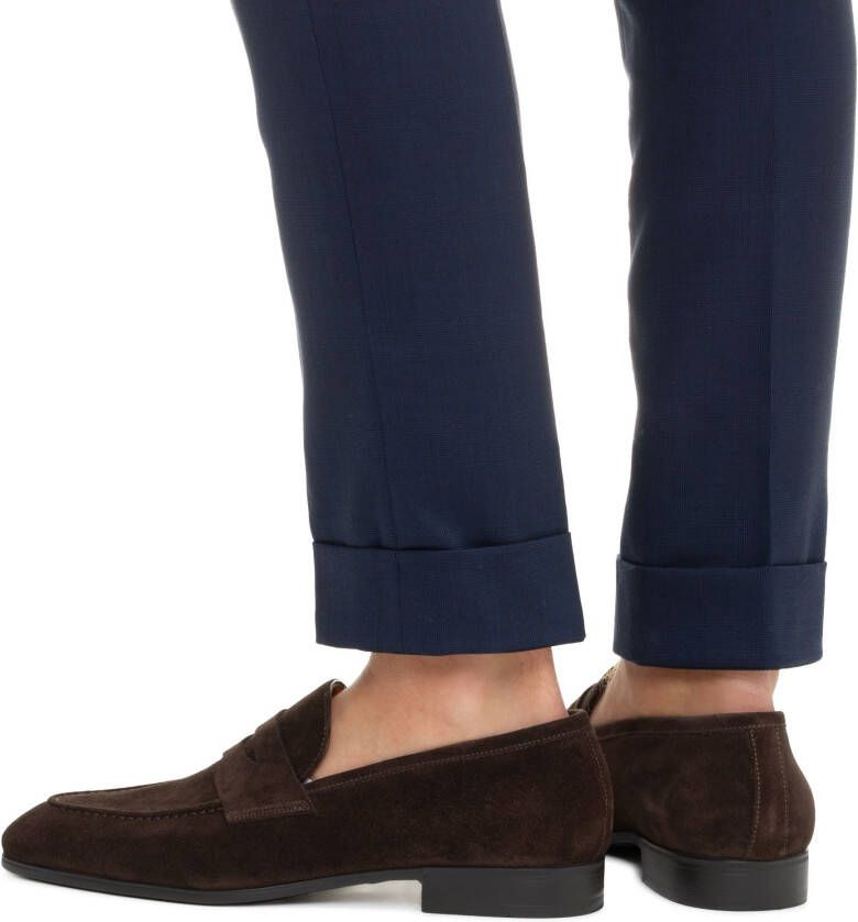 Santoni Heren Leren Loafers