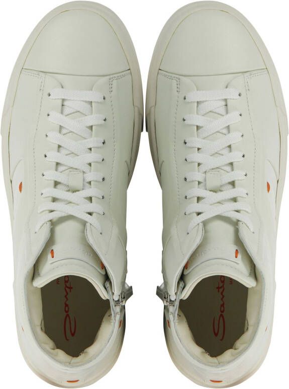 Santoni Heren Leren Sneakers