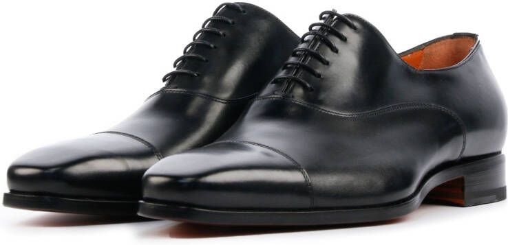 Santoni Heren Leren Veterschoenen