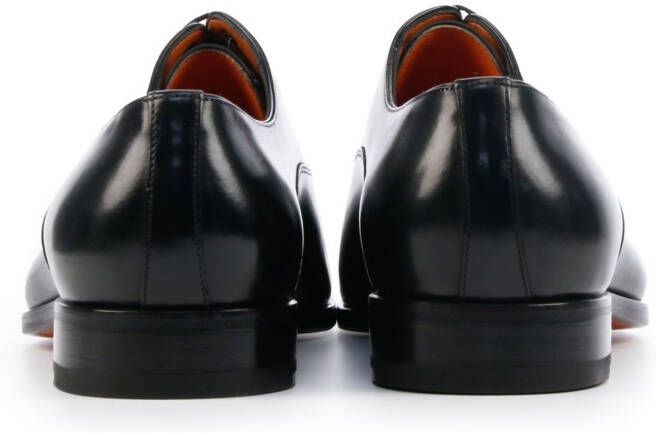 Santoni Heren Leren Veterschoenen