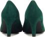 Stefano Lauran Pumps Stiletto Dames Damesschoenen Suède hoogte 7 cm S3075 Groen - Thumbnail 4