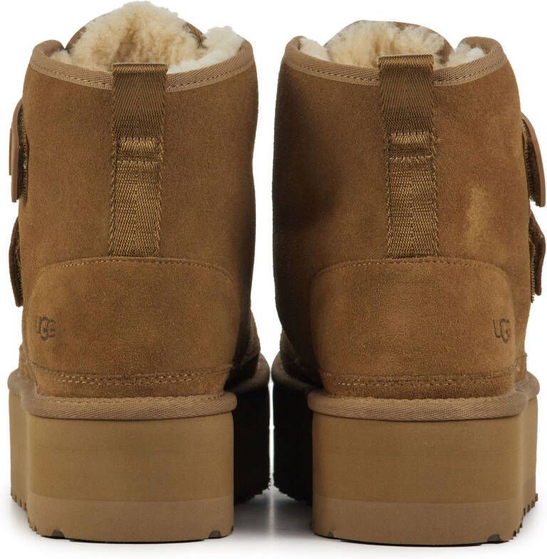 UGG Dames Leren Enkellaarsjes