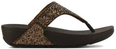 FitFlop TM Dames Slippers in Stof (Brons)