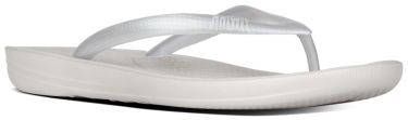 FitFlop ™ IQushion Ergonomic Teenslippers Dames Zilver