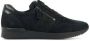 Gabor Vrouwen Leren Lage sneakers Damesschoenen 73.420 nub Zwart - Thumbnail 2