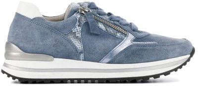 Gabor Dames Sneakers in Suede (Jeans)
