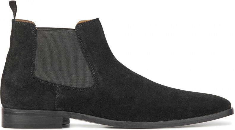 Giuseppe Maurizio Chelsea boots Heren Boots Laarzen Herenschoenen Suède G3033 Zwart