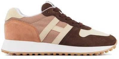 Hogan Dames Sneakers in Suede (Bruin) - Schoenen.nl