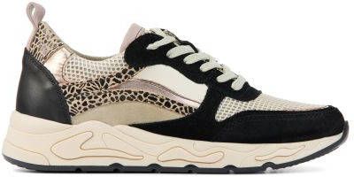 Lina Locchi Vrouwen Sneakers L1090 Zwart - Schoenen.nl